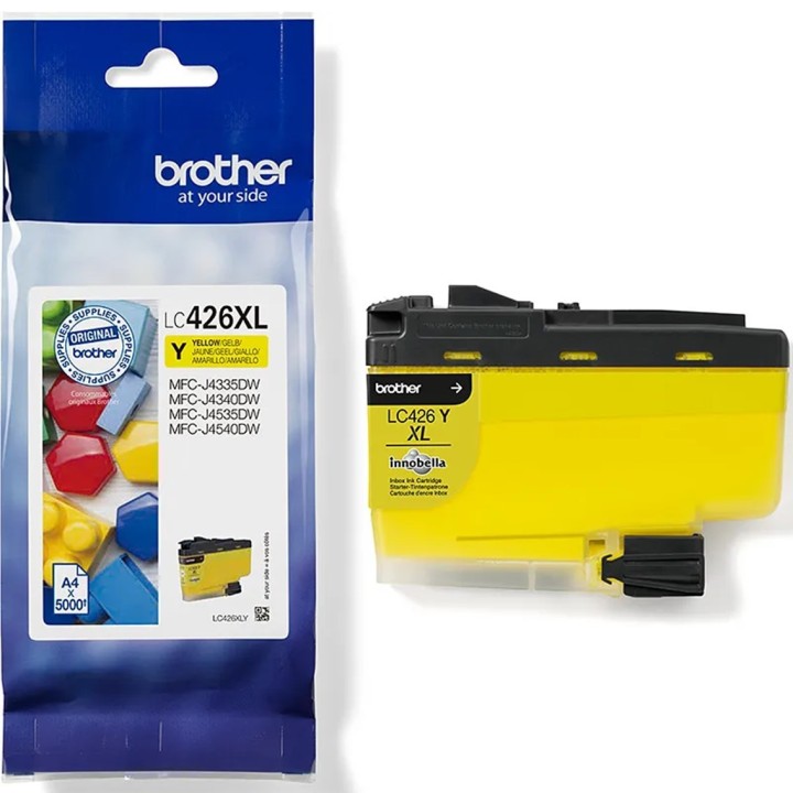 brother cartucho tinta brother lc426xly amarillo 5000 paginas
