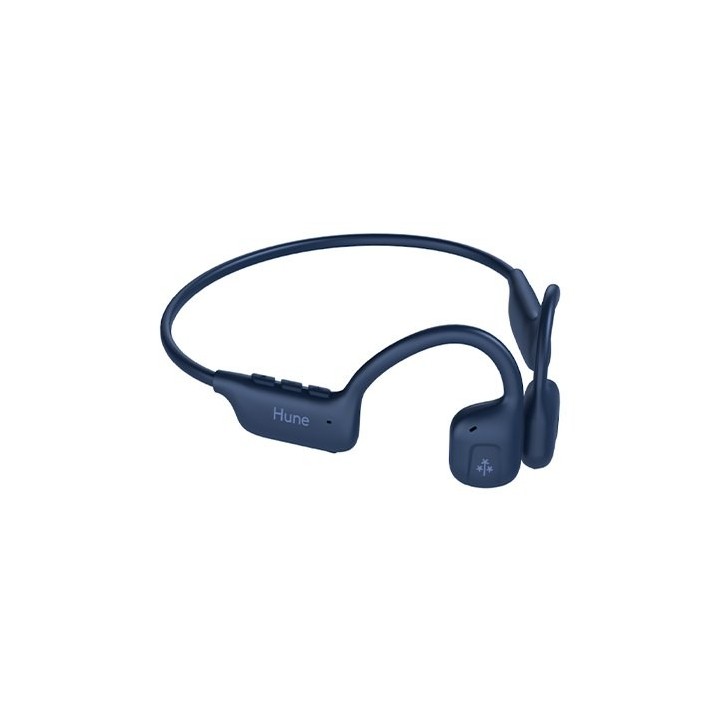 auriculares hune conduccion aerea azul oceano bt ipx4 110mah 17 horas bolsa de transporte