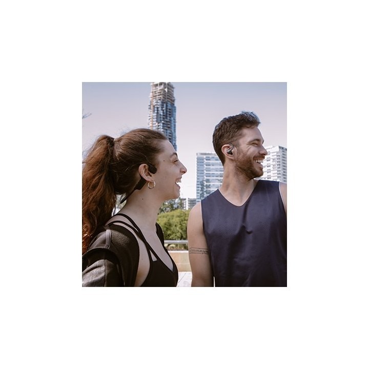 auriculares hune conduccion aerea azul oceano bt ipx4 110mah 17 horas bolsa de transporte