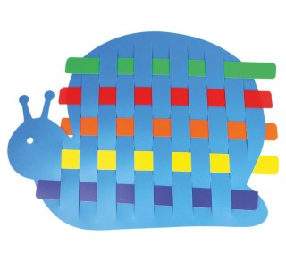 trenzar mar. cara. 30x30cm 2bast 16tira henbea 801