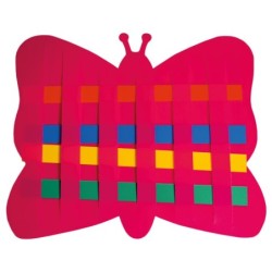 trenzar mar. cara. 30x30cm 2bast 16tira henbea 801