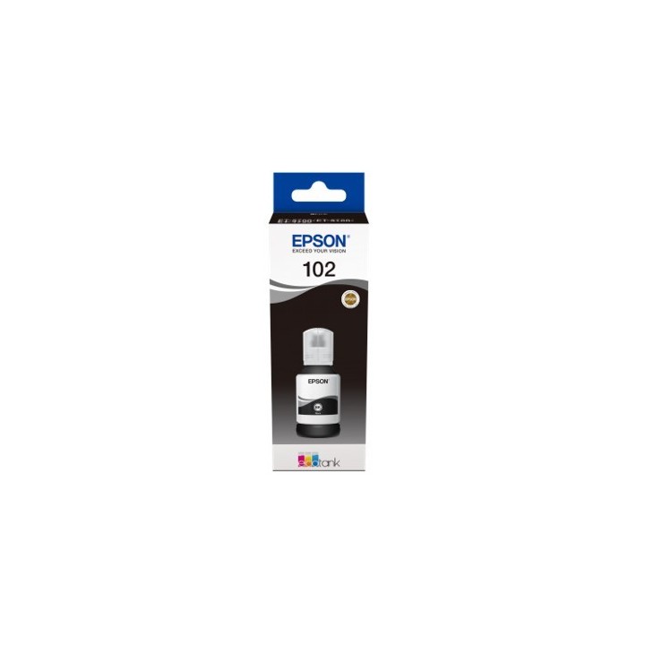 epson cartucho tinta epson 102 c13t03r140 ecotank negro ink et - 2700 - et - 2750 - et - 3700 - et -