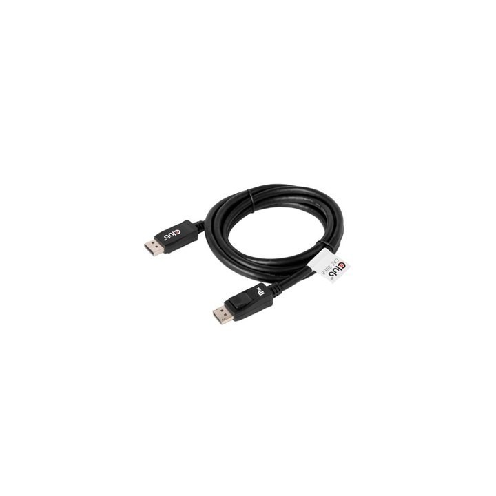 cable club3d displayport 1.4 2m dp 1.4 hbr3 m m 28awg  2m 8k60hz  vesa certificado