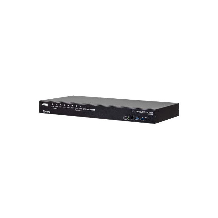 aten switch kvm hdmi 4k usb 3.0 de 8 puertos