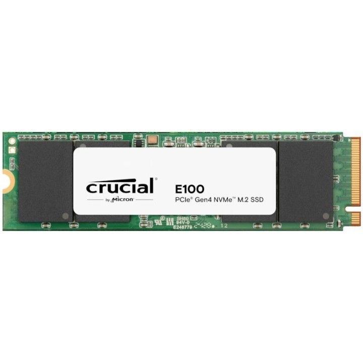 crucial e100 ssd 480gb m.2 pcie 4.0 nvme