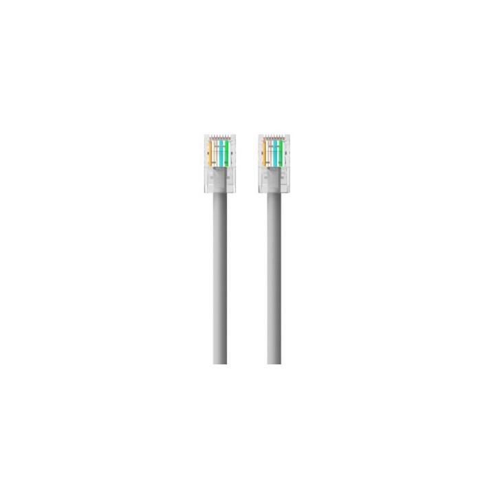 belkin belkin rj45-rj45, cat6, 1m cable de red gris