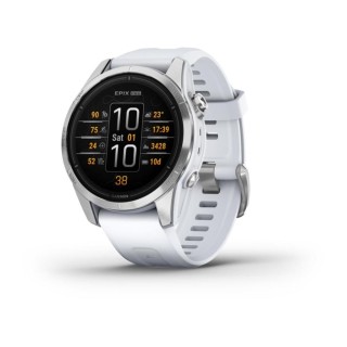 garmin smartwatch garmin epix pro 42mm white