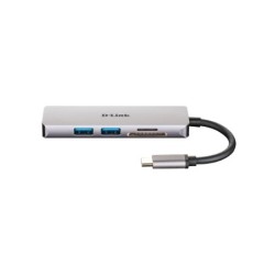 d-link dub-m530 hub hdmi/2usb 3.0/usb-c/sd/microsd