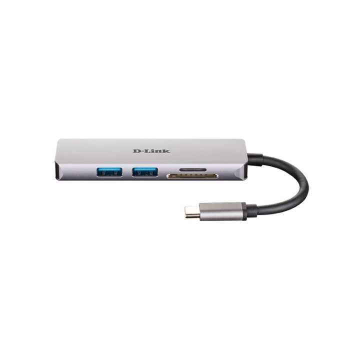 d-link dub-m530 hub hdmi/2usb 3.0/usb-c/sd/microsd