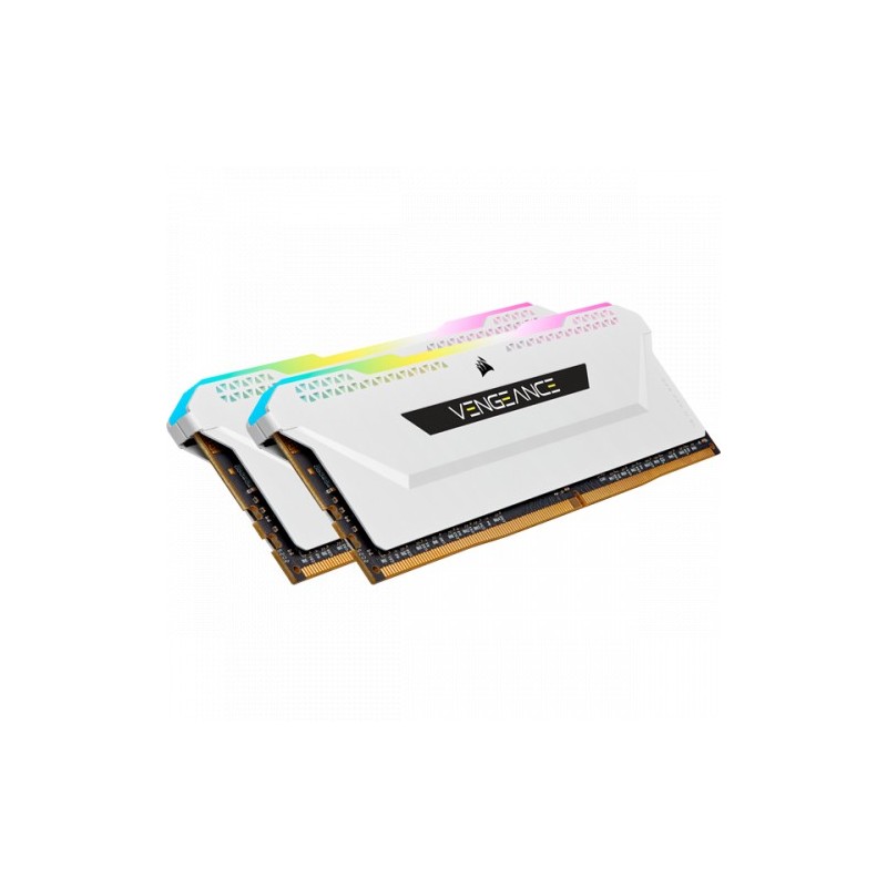 corsair corsair vengeance cmh32gx4m2e3200c16w modulo de memoria 32 gb 2 x 16 gb ddr4 3200 mhz