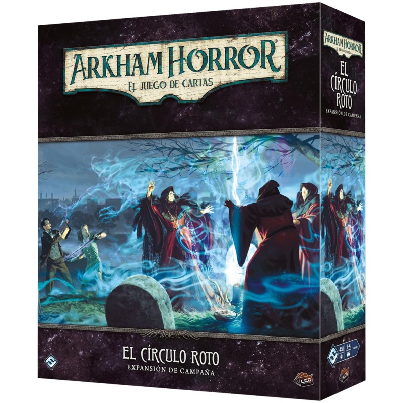 juegos juego de mesa arkham horror: el circulo roto exp. campana
