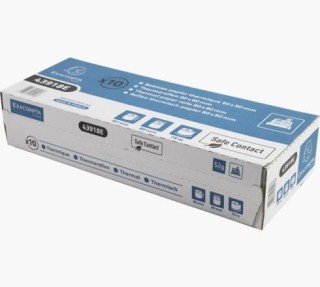 c. 10 ro papel termico exacompta 80x80mm safe