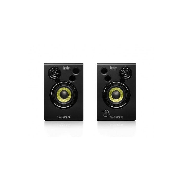 hercules hercules djmonitor 32 negro alambrico 30 w