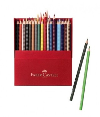faber-castell estuche 36 lapices color grip faber castell 112442