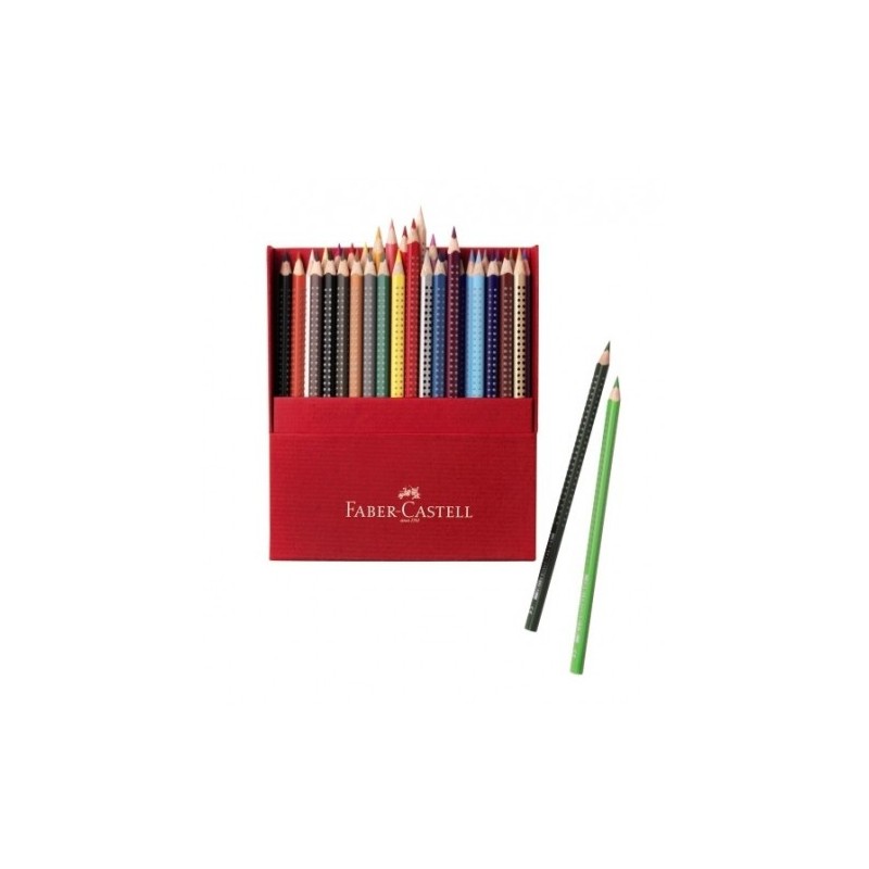 faber-castell estuche 36 lapices color grip faber castell 112442