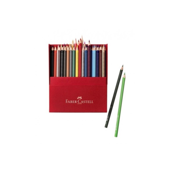 faber-castell estuche 36 lapices color grip faber castell 112442