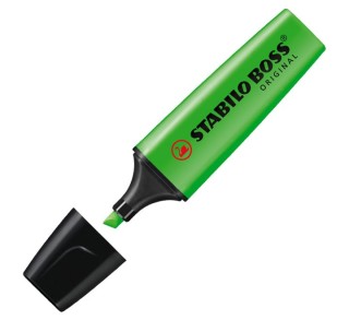 marcad. fluor. stabilo boss verde 70/33