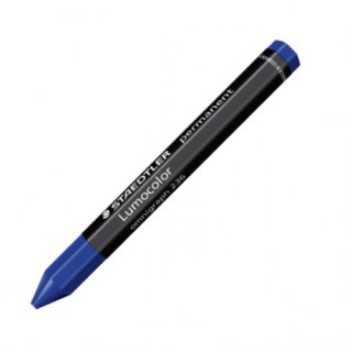 staedtler lapiz cera permanente lumocolor omnigraph 12mm. azul staedtler 236-3  pack: 12 unidades