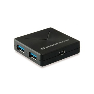 conceptronic hub usb 3.0 conceptronic hubbies02b 4 x usb 3.0