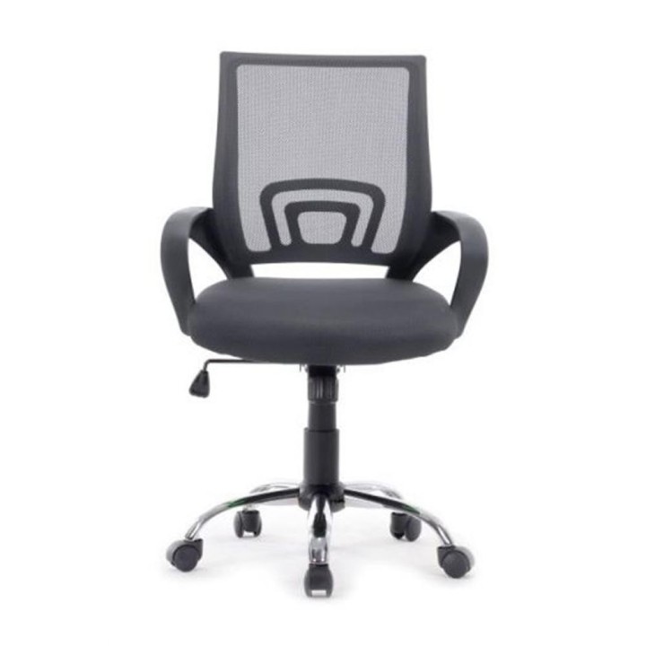 equip silla de oficina equip 651014 gris ergonomica