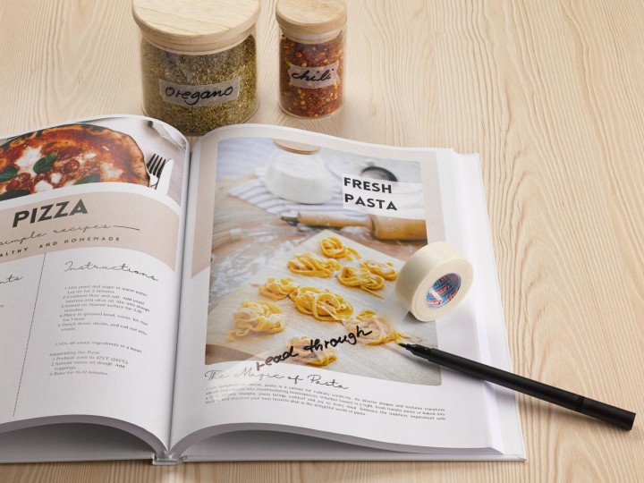 pack 8 rollo cinta adh. tesafilm paper 10mx19mm