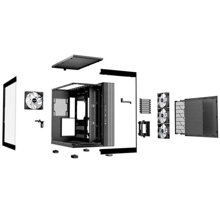 be quiet light base 600 lx black