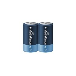 pilas alcalinas mediarange baby-c 1.5v 5960mah 2pack