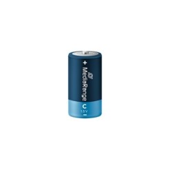pilas alcalinas mediarange baby-c 1.5v 5960mah 2pack