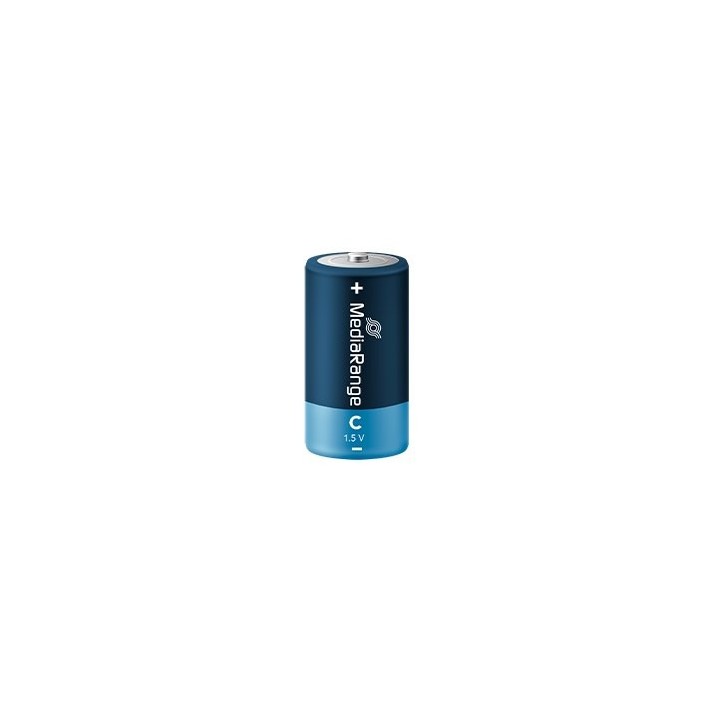 pilas alcalinas mediarange baby-c 1.5v 5960mah 2pack