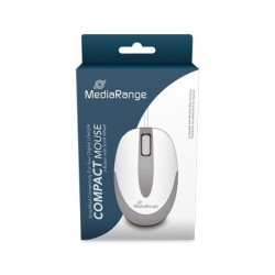 raton optico mediarange mros214 white-grey cable 1.5m 1000dpi usb 3 botones
