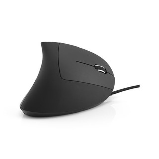 raton optico mediarange mros230 black ergonomico cable 1.7m 2400dpi