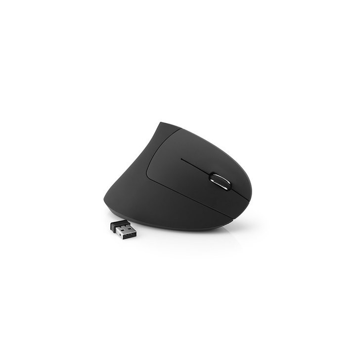 raton optico mediarange mros232 wireless black ergonomico 1600dpi