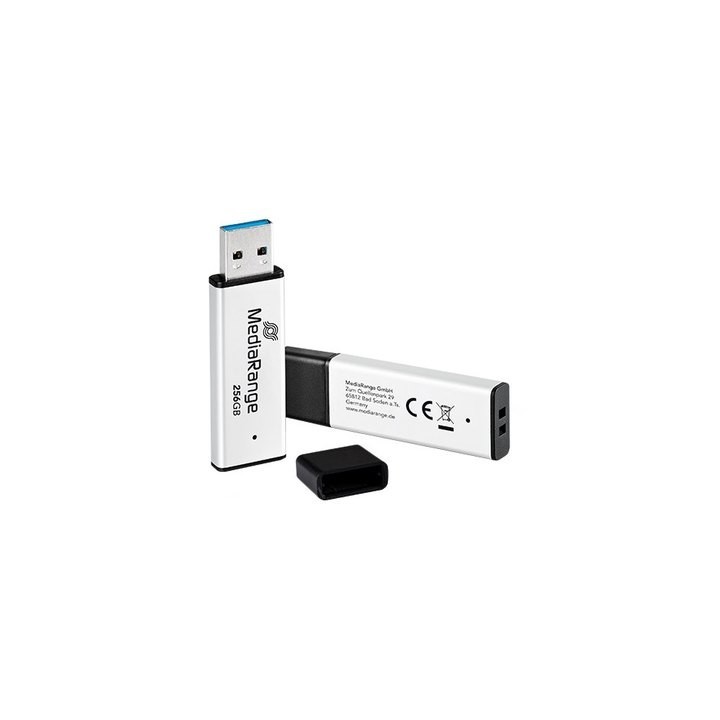 pendrive 256gb usb 3.2 mediarange high p. lectura 300mbs escritura 200mbs