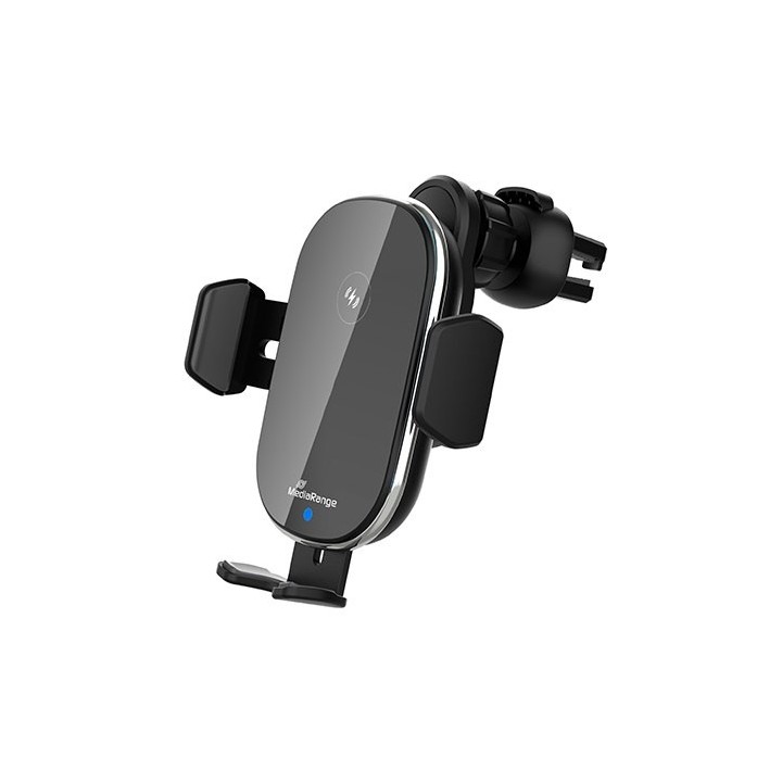 cargador soporte inalambrico coche mediarange 15w carga inalambrica cable 90cm