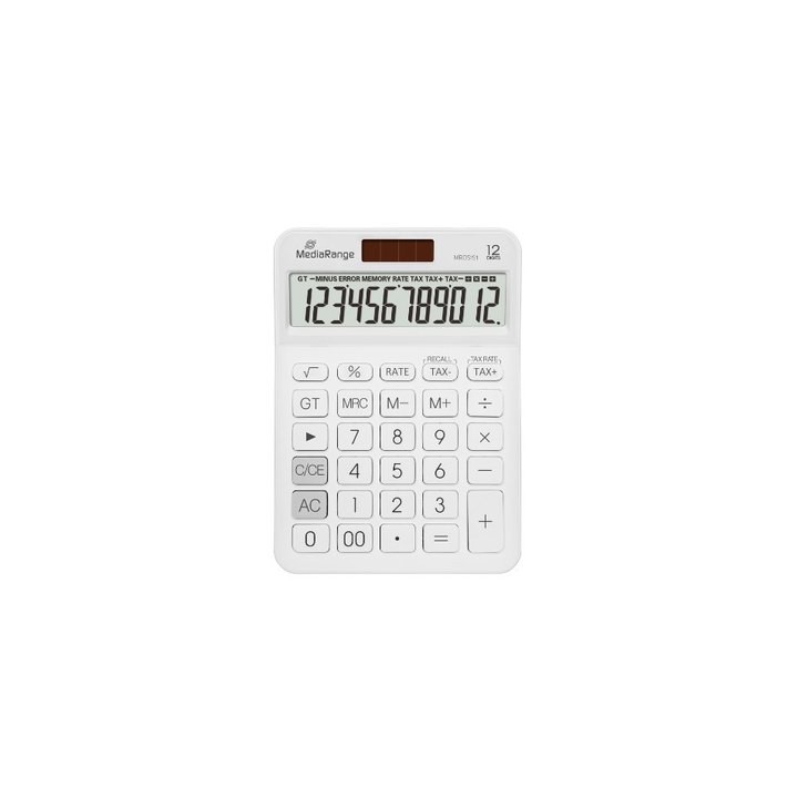 calculadora mediarange lcd 12 digit solar pilas 12 digitos