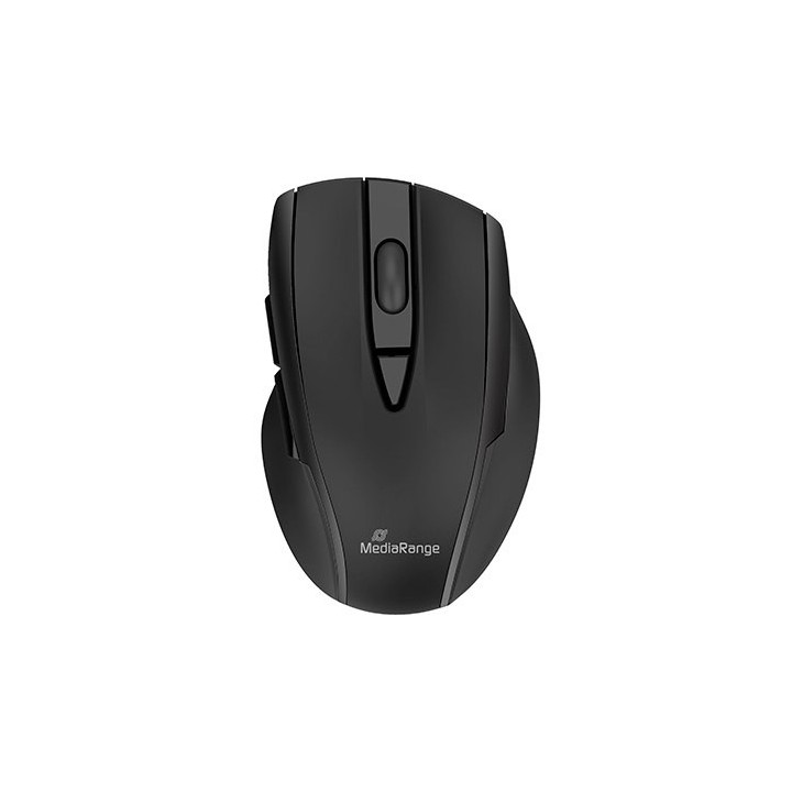 raton optico mediarange mros217 bluetooth black 2400dpi 5 botones