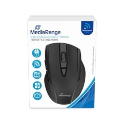 raton optico mediarange mros217 bluetooth black 2400dpi 5 botones