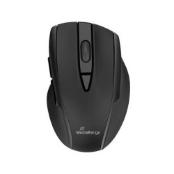 raton optico mediarange mros217 bluetooth black 2400dpi 5 botones