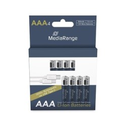 pilas recargables mediarange aaa 1.5v 500mah 4pack