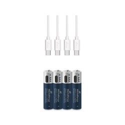 pilas recargables mediarange aaa 1.5v 500mah 4pack