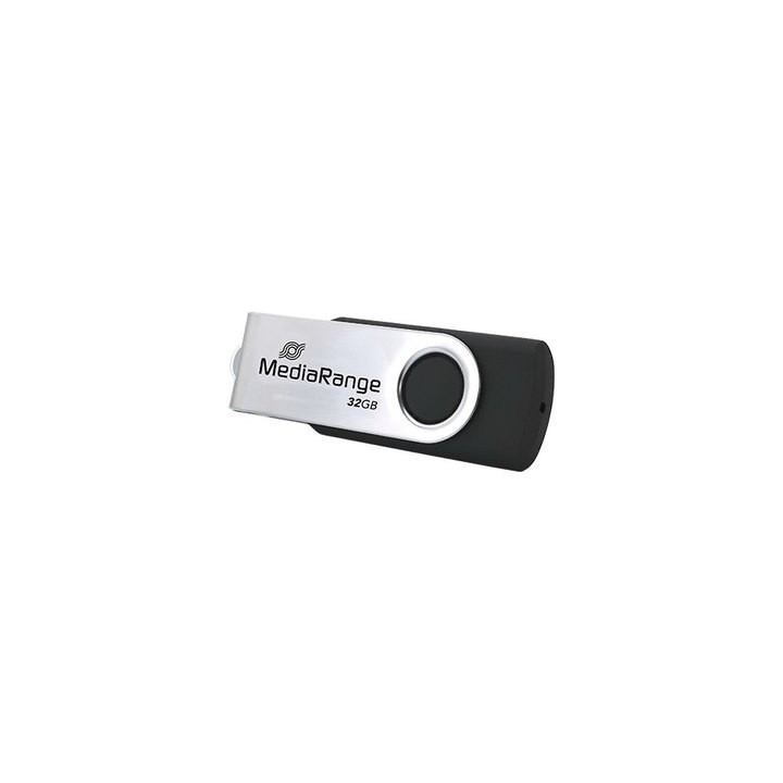 pendrive 32gb usb-c 3.2 mediarange silver-black lectura 70mbs escritura 20mbs