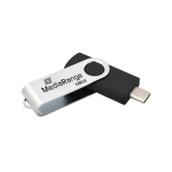 pendrive 128gb usb 3.2 mediarange lectura 80mbs escritura 25mbs