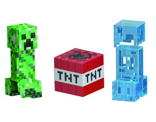 mattel figura mattel minecraft diamond level creeper