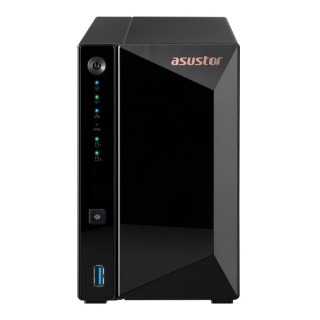 asustor servidor nas asustor 2 bay quad - core 1.4ghz 2gb ddr4 2.5gbe x1 usb3.2