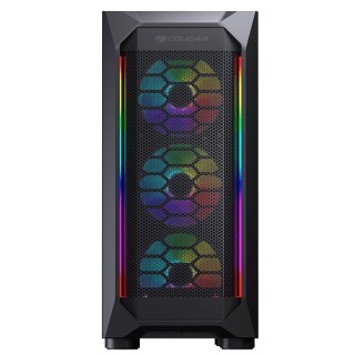 cougar caja semitorre mx410 mesh-g rgb