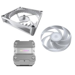 cougar poseidon ultra 240 argb blanco