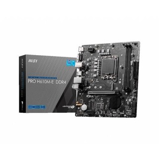 msi placa base msi 1700 pro h610m - e ddr4 atx -  2x ddr4 -  4x sata3 -  2x usb 3.2 -  4x usb 2.0 91