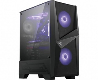msi caja msi mag forge 100m,3x2.5+2x3.5”,3x120mm (rgb) +1x120mm,2xusb3.2+audio+micro,mid-tower,neg