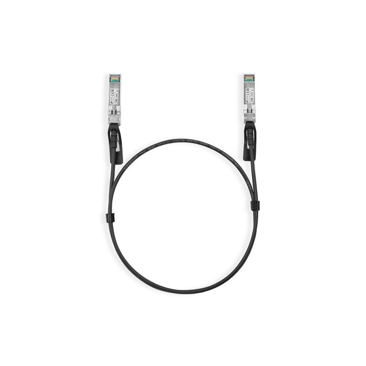 tp-link tp-link tl-sm5220-1m cable de fibra optica sfp+ dac negro
