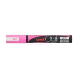 uni-ball uni-ball pwe-5m marcador de tiza rosa 1 pieza(s)  pack: 6 unidades